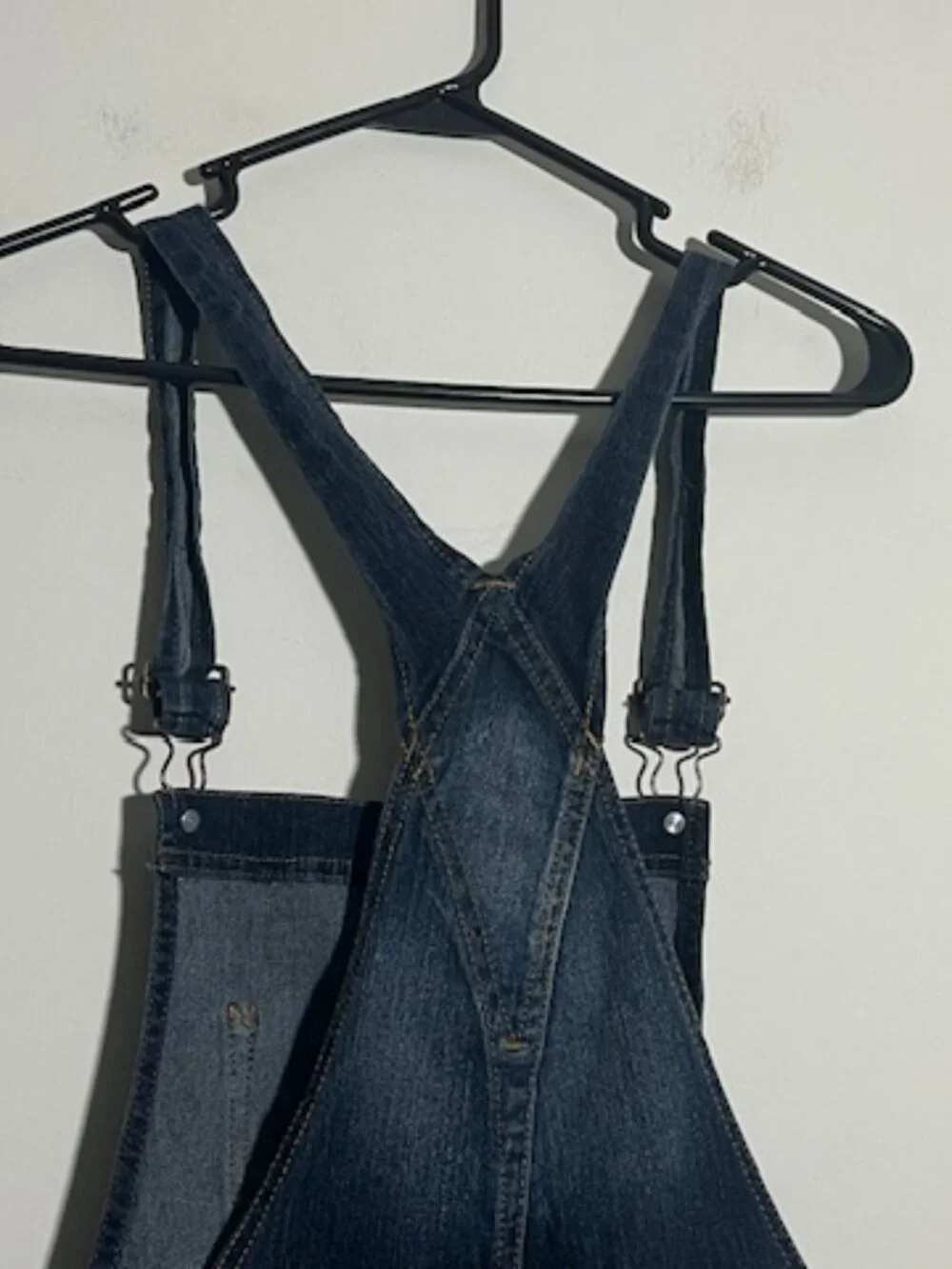 No Boundaries Denim Short Overalls Size Medium 7-9